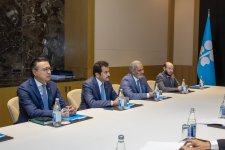 Energetika naziri Neft İxrac Edən Ölkələr Təşkilatının (OPEC) Baş katibi ilə görüşüb (FOTO)