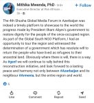 Şuşa Media Forumunun xarici iştirakçıları Prezident İlham Əliyevin sülh və əməkdaşlığa dair mesajlarının vacibliyini qeyd ediblər (FOTO)