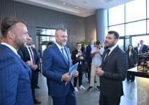 Slovakiya Prezidenti “Sea Breeze”lə tanış olub (FOTO)