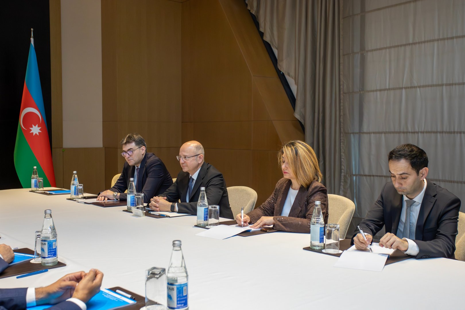 Energetika naziri Neft İxrac Edən Ölkələr Təşkilatının (OPEC) Baş katibi ilə görüşüb (FOTO)