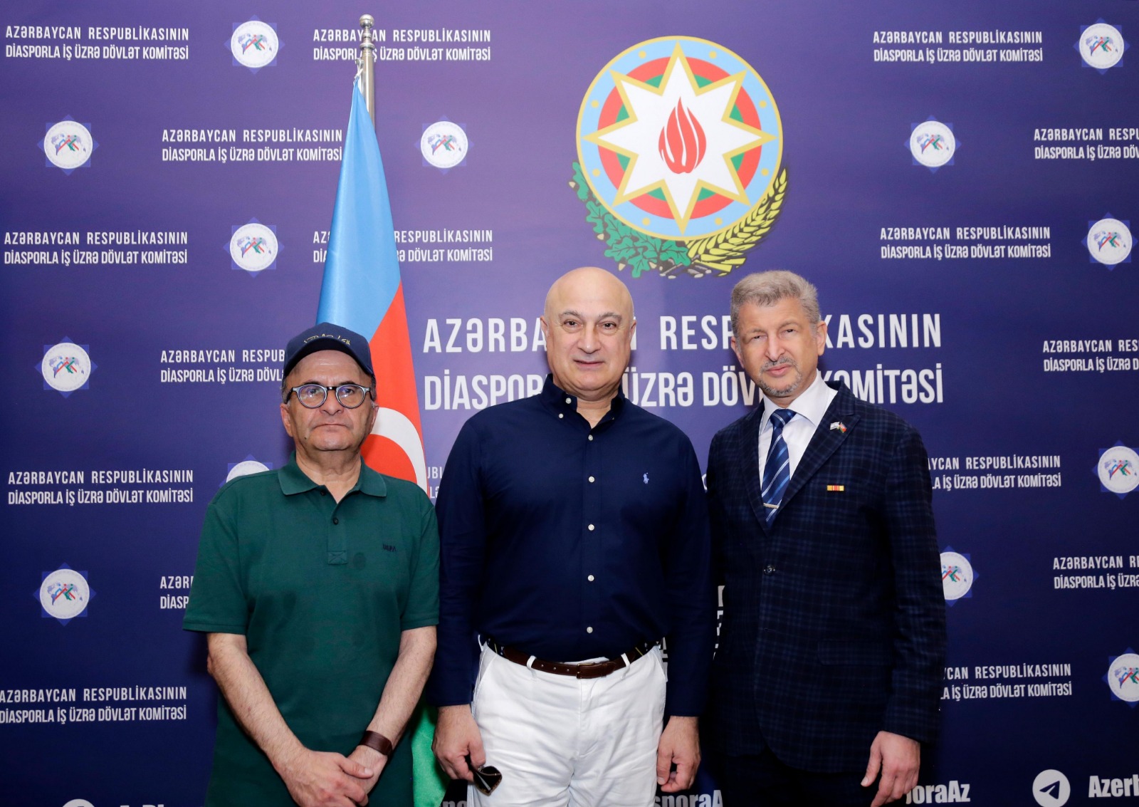 Diasporla İş üzrə Dövlət Komitəsində Azərbaycan və İsrail kinematoqrafçılarının birgə layihəsi təqdim olunub (FOTO)