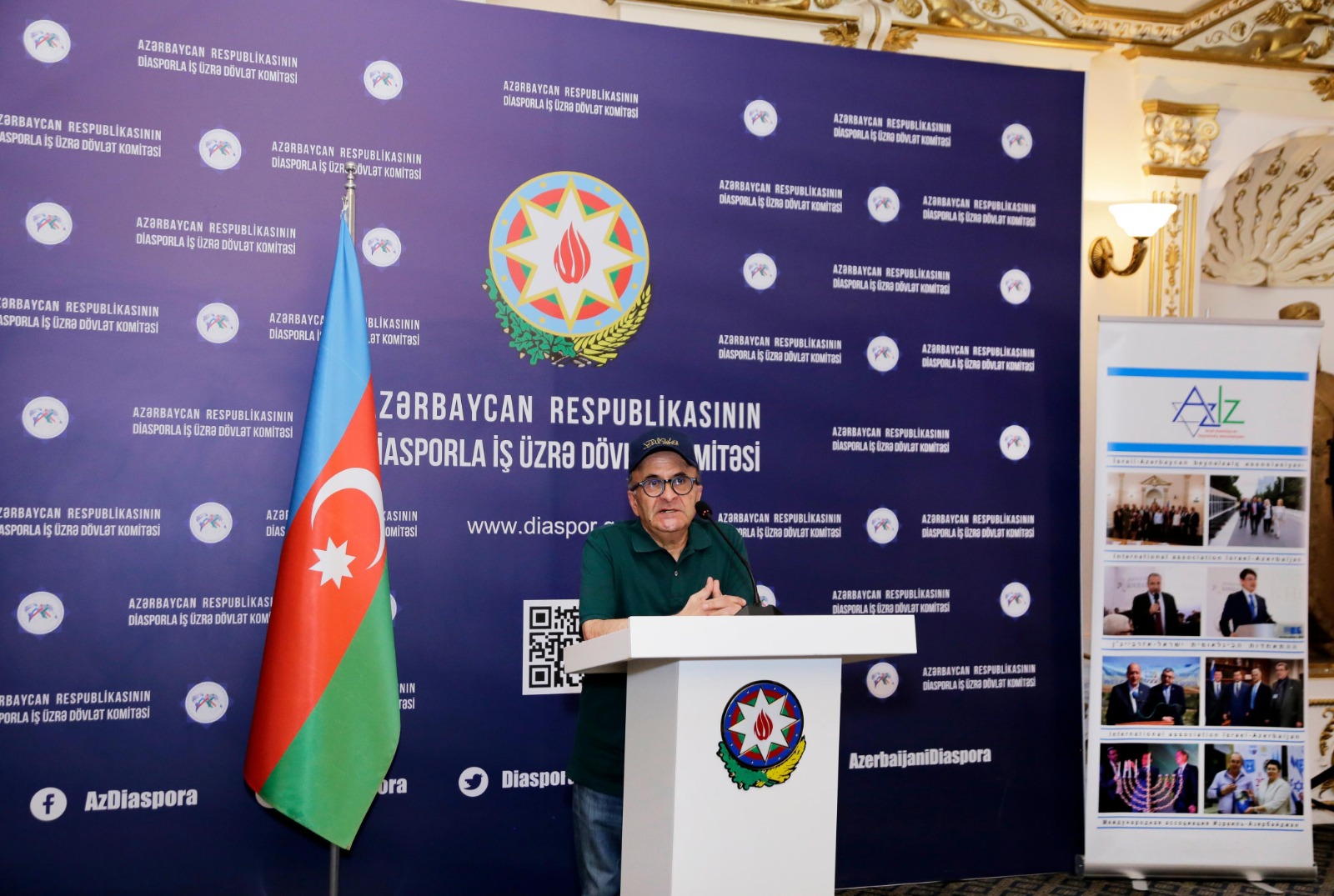 Diasporla İş üzrə Dövlət Komitəsində Azərbaycan və İsrail kinematoqrafçılarının birgə layihəsi təqdim olunub (FOTO)