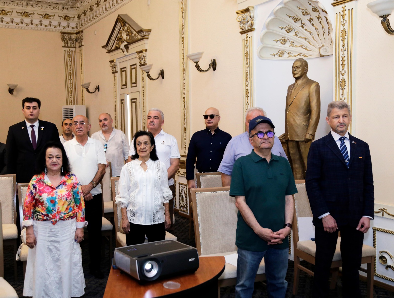 Diasporla İş üzrə Dövlət Komitəsində Azərbaycan və İsrail kinematoqrafçılarının birgə layihəsi təqdim olunub (FOTO)