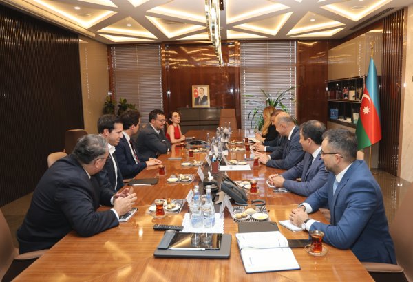 ASCO-da Dünya Bankının ekspert heyəti ilə görüş keçirilib (FOTO)