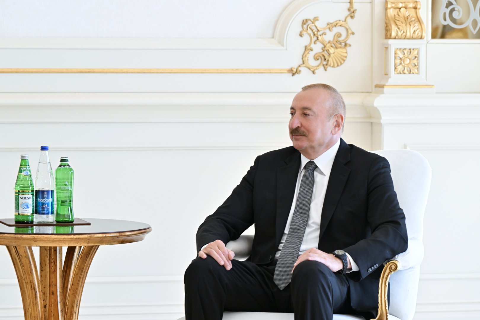 Prezident İlham Əliyev Fələstinin Baş nazirini qəbul edib (FOTO)