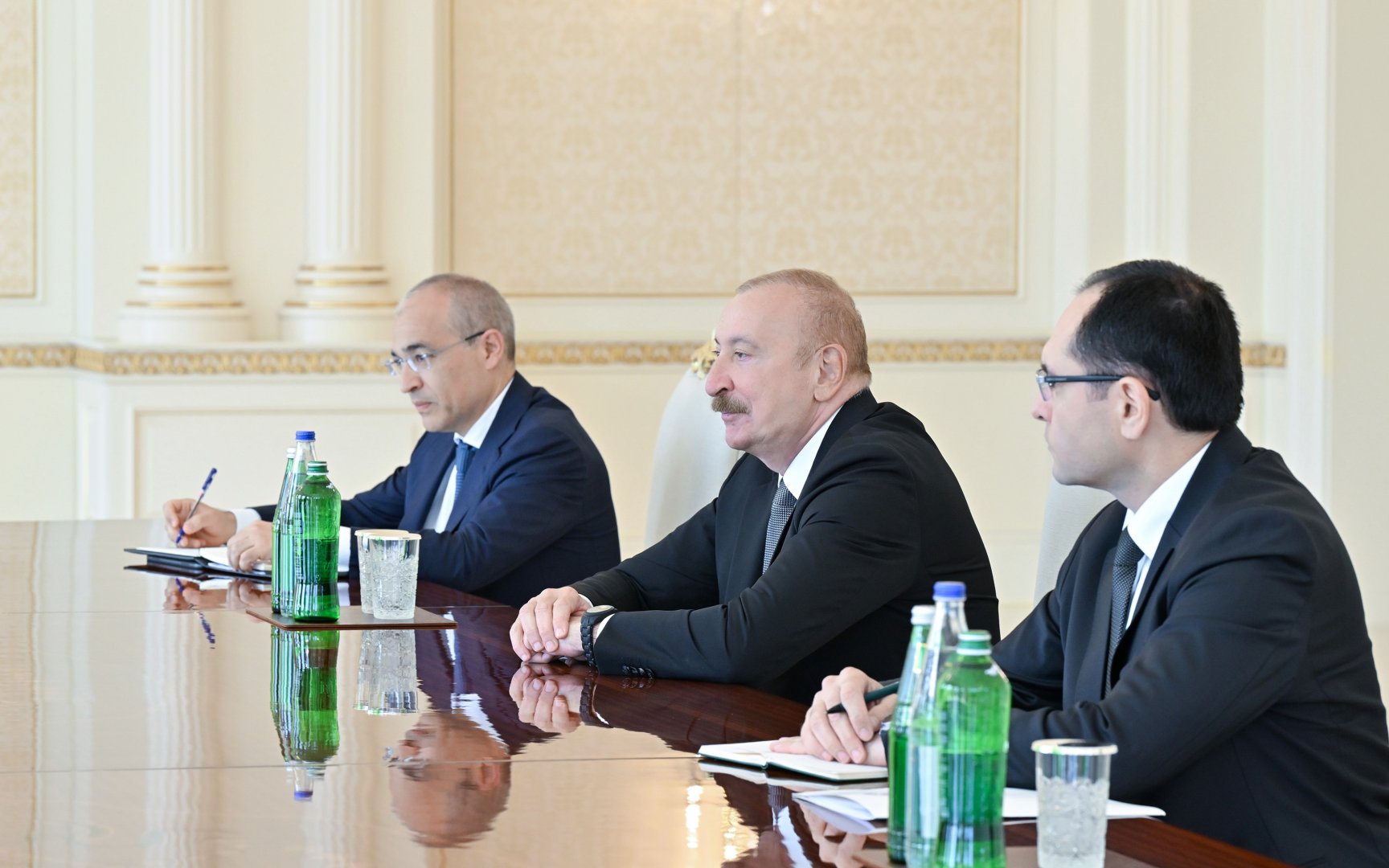 Prezident İlham Əliyev “John Deere” şirkətinin nümayəndə heyətini qəbul edib (FOTO)