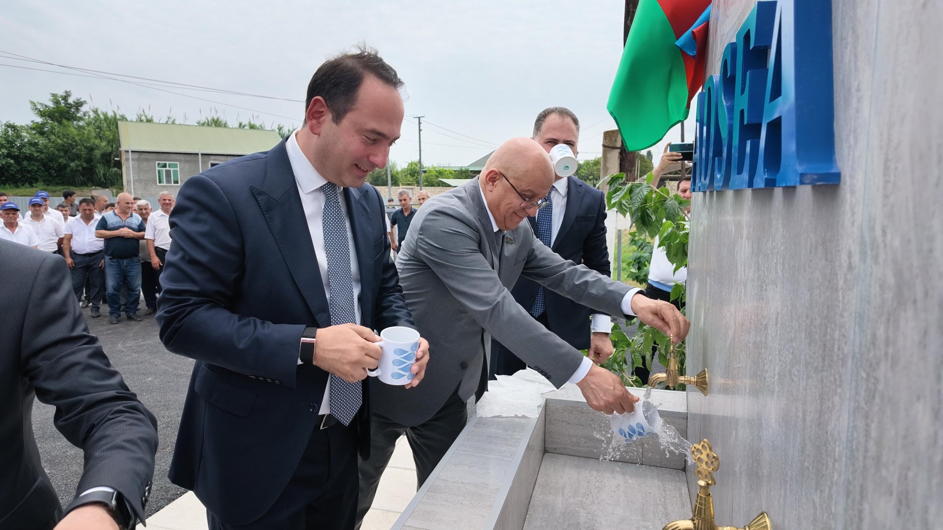 Ağdaşın Pirəyir kəndi içməli su ilə təmin edilib (FOTO)