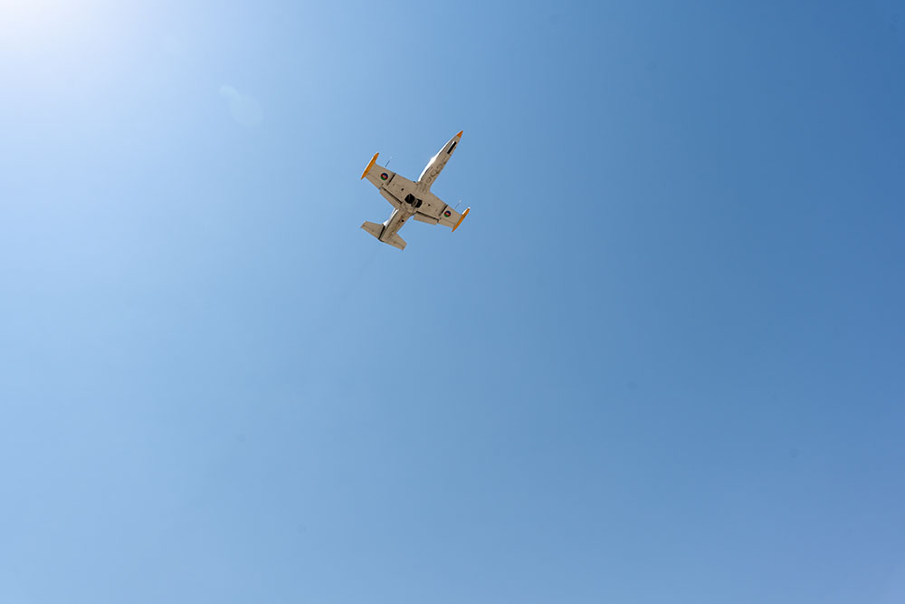 HHQ-nin aviasiya bölmələrində təlim-məşq uçuşları icra olunub (FOTO)