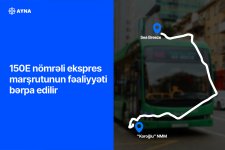 “Koroğlu” NMM-i Sea Breeze ilə əlaqələndirən ekspres marşrutu fəaliyyətə başlayır
