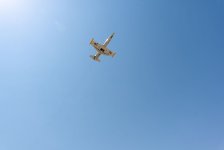 HHQ-nin aviasiya bölmələrində təlim-məşq uçuşları icra olunub (FOTO)
