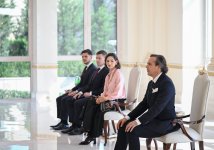 Prezident İlham Əliyev Braziliyanın Azərbaycanda yeni təyin olunmuş səfirinin etimadnaməsini qəbul edib (FOTO)