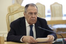 Ceyhun Bayramovla Sergey Lavrov arasında Moskvada təkbətək görüş keçirilib (FOTO)