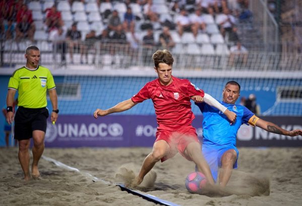 Millimiz çimərlik futbolu üzrə Avropa çempionatının B divizionunun finalına yüksəlib