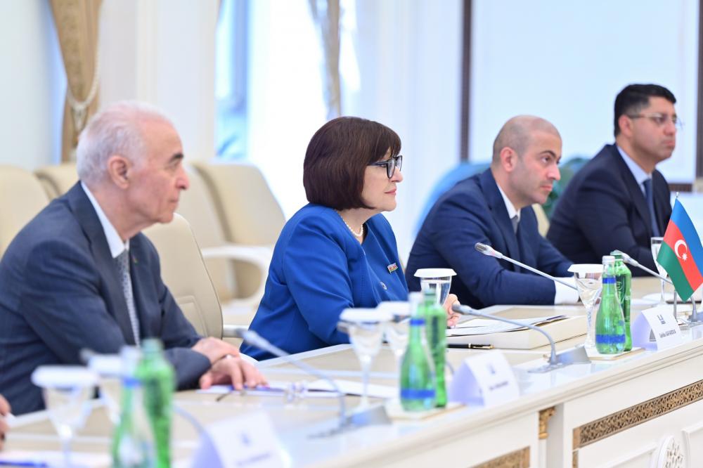 Sahibə Qafarova Özbəkistanın baş prokuroru ilə görüşüb (FOTO)