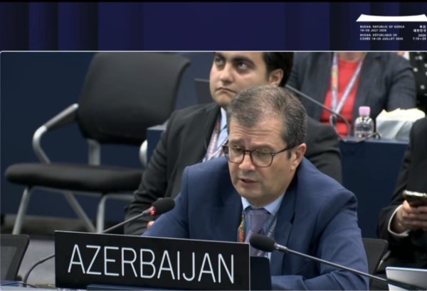 Azərbaycan UNESCO Dünya İrs Komitəsində mədəni irsin qorunması üzrə öhdəliklərini bir daha təsdiqləyib