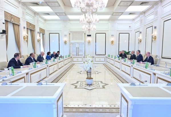Sahibə Qafarova Özbəkistanın baş prokuroru ilə görüşüb (FOTO)
