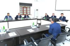Nazir Rəşad Nəbiyev Xaçmazda vətəndaşları qəbul edib (FOTO)