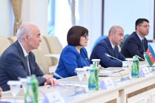 Sahibə Qafarova Özbəkistanın baş prokuroru ilə görüşüb (FOTO)