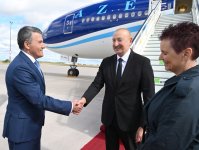 Prezident İlham Əliyev Almaniyaya rəsmi səfərə gəlib (FOTO/VİDEO)