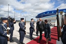 Prezident İlham Əliyev Almaniyaya rəsmi səfərə gəlib (FOTO/VİDEO)