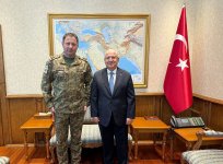 Müdafiə Nazirliyinin Hərbi Polis İdarəsinin nümayəndə heyəti Türkiyəyə səfər edib (FOTO)