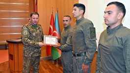 Müdafiə Nazirliyinin Hərbi Polis İdarəsinin nümayəndə heyəti Türkiyəyə səfər edib (FOTO)