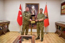 Müdafiə Nazirliyinin Hərbi Polis İdarəsinin nümayəndə heyəti Türkiyəyə səfər edib (FOTO)