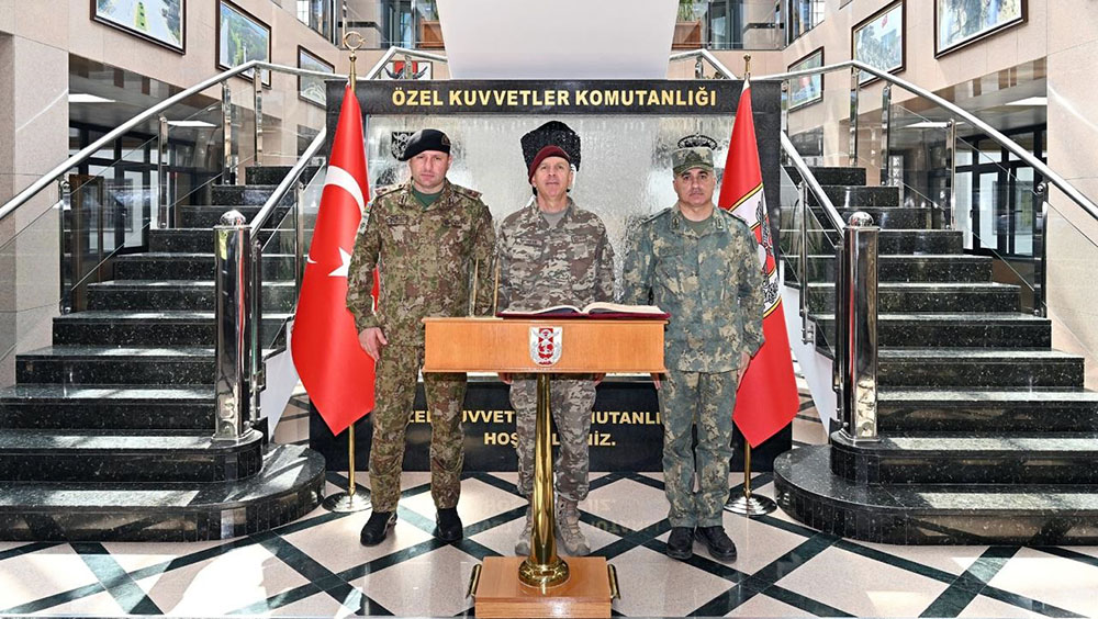 Müdafiə Nazirliyinin Hərbi Polis İdarəsinin nümayəndə heyəti Türkiyəyə səfər edib (FOTO)