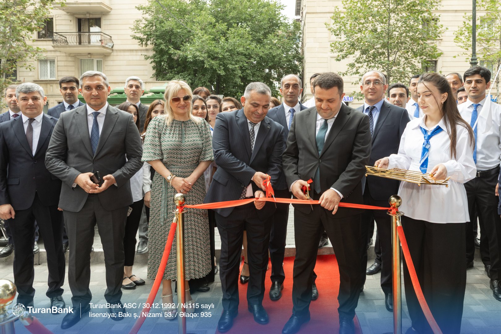 "TuranBank"ın Gəncə filialı artıq yeni ünvanda (FOTO)