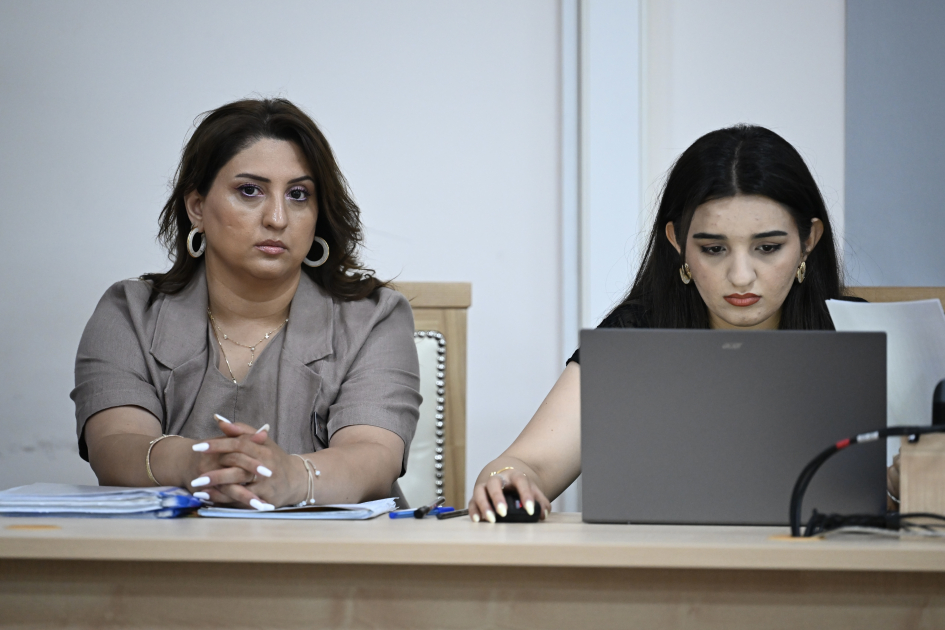 Ermənistan vətəndaşlarının şikayətləri üzrə apellyasiya məhkəməsində dövlət ittihamını müdafiə edən prokurorlar çıxışa başlayıb (FOTO)