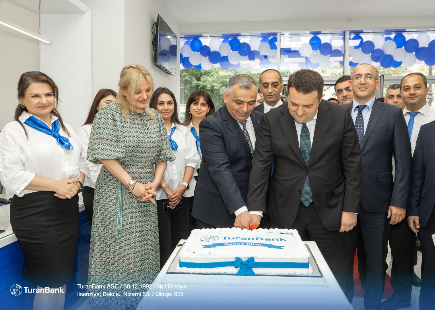 "TuranBank"ın Gəncə filialı artıq yeni ünvanda (FOTO)
