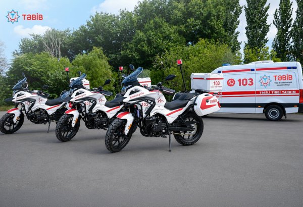 Təcili tibbi yardıma cəlb edilən motosikletlərlə bağlı detallar açıqlanıb