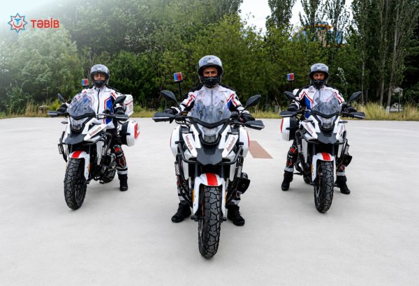 Azərbaycanda motosikletlər təcili tibbi yardım xidmətinə cəlb olunacaq