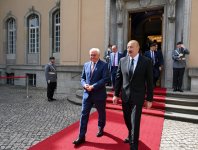 Azərbaycan Prezidenti İlham Əliyevin və Almaniya Prezidenti Frank-Valter Ştaynmayerin geniş tərkibdə görüşü olub (FOTO) (YENİLƏNİB)