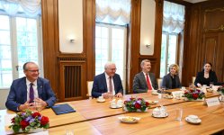 Azərbaycan Prezidenti İlham Əliyevin və Almaniya Prezidenti Frank-Valter Ştaynmayerin geniş tərkibdə görüşü olub (FOTO) (YENİLƏNİB)