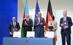 Berlində Azərbaycan-Almaniya sənədləri imzalanıb (FOTO)