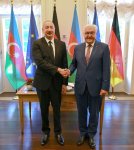 Prezident İlham Əliyev və Prezident Frank-Valter Ştaynmayer arasında təkbətək görüş keçirilib (FOTO/VİDEO) (YENİLƏNİB)