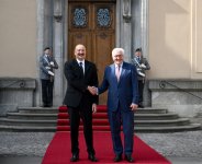Prezident İlham Əliyev və Prezident Frank-Valter Ştaynmayer arasında təkbətək görüş keçirilib (FOTO/VİDEO) (YENİLƏNİB)