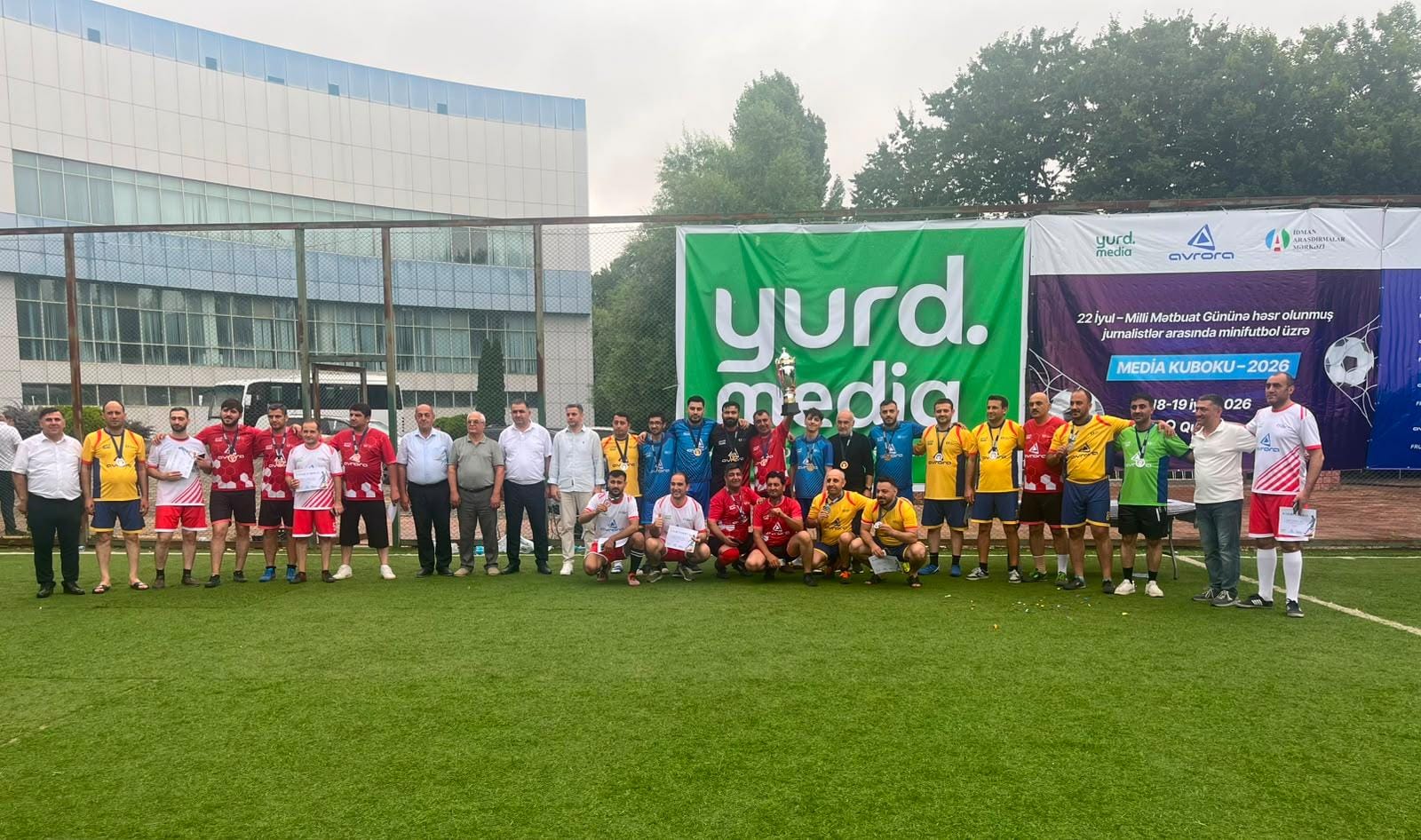 “Media Kuboku-2026" minifutbol turniri başa çatıb (FOTO)