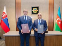 Azərbaycan və Slovakiya məxfi məlumatın mübadiləsi və qarşılıqlı mühafizəsi haqqında saziş imzalayıb (FOTO)