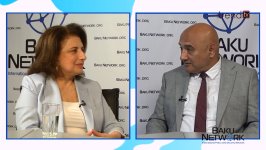 Mədəni diplomatiya böyük diplomatiyanın ən mühüm seqmentidir - Nigar Axundova Tofiq Abbasovla dialoq" verilişində (FOTO/VİDEO)