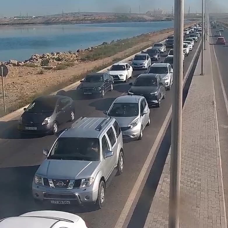 DİQQƏT: Bu yollarda tıxac var - SİYAHI (FOTO)