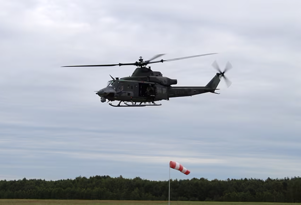 Çexiyada hərbi helikopter qəzaya uğrayıb