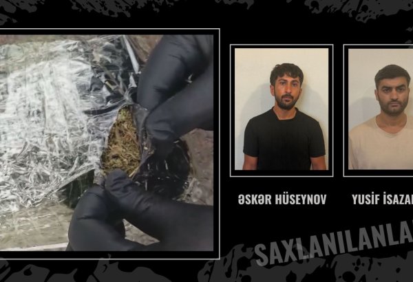 Tovuzda 3 kiloqram narkotik vasitə aşkarlanıb (VİDEO)