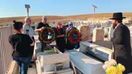Xalq artisti Tofiq Mirzəyev İsrailin Arad şəhərində dəfn edilib (FOTO)
