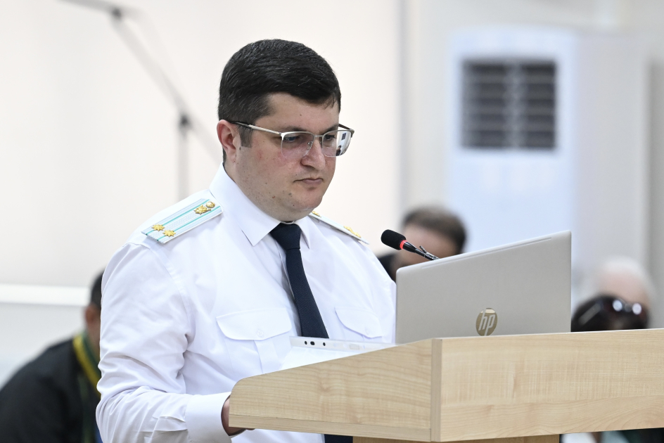 Ermənistan vətəndaşlarının şikayətləri üzrə apellyasiya məhkəməsi dövlət ittihamını müdafiə edən prokurorların çıxışları ilə davam etdirilib (FOTO)