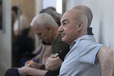 Ermənistan vətəndaşlarının şikayətləri üzrə apellyasiya məhkəməsi dövlət ittihamını müdafiə edən prokurorların çıxışları ilə davam etdirilib (FOTO)