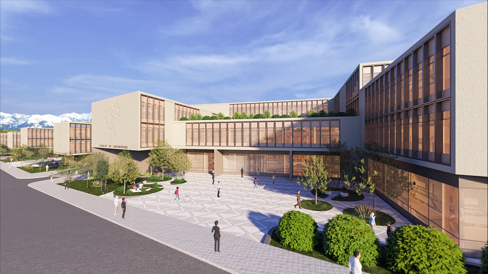 Qarabağ Universitetinin Mühəndislik fakültəsinin binası belə görünəcək (FOTO)