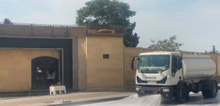 Bakıda daxili iməclik keçirilib: küçələr yuyulub (FOTO)