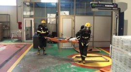 FHN-in Dövlət Yanğından Mühafizə Xidməti yanğın-taktiki təlim təşkil edib (FOTO/VİDEO)